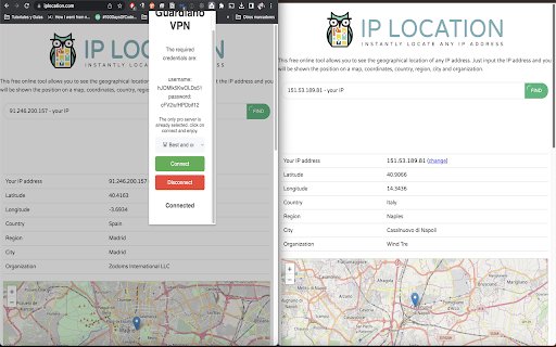 Guardiano VPN  from Chrome web store to be run with OffiDocs Chromium online