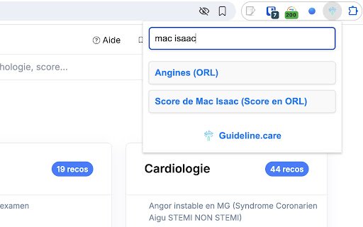 Guideline.care recherche from Chrome web store to be run with OffiDocs Chromium online Guideline.care recherche from Chrome web store to be run with OffiDocs Chromium online