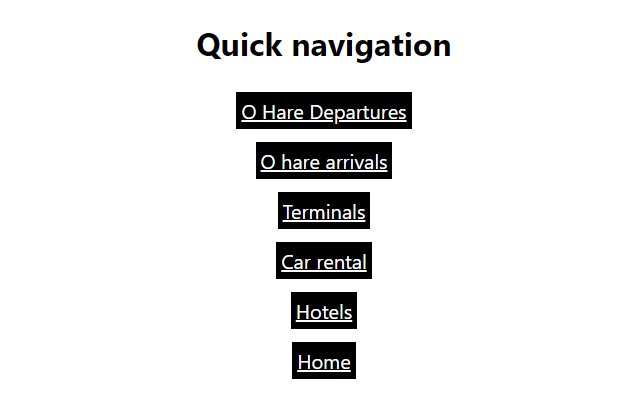 Guide to Chicago OHareAirport  from Chrome web store to be run with OffiDocs Chromium online