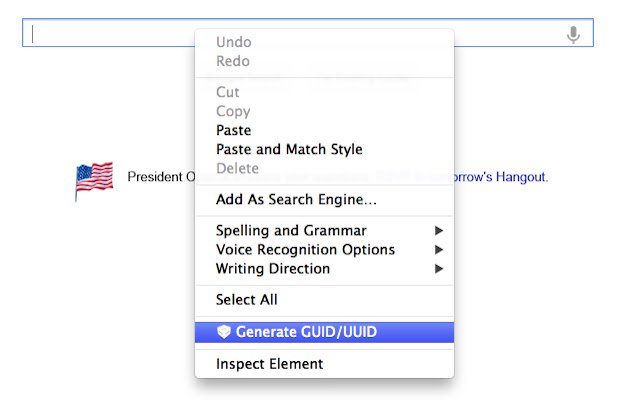 GUID Injector  from Chrome web store to be run with OffiDocs Chromium online