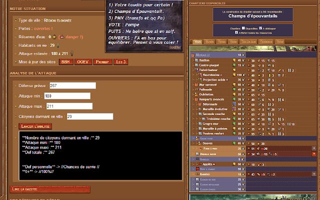 Guizmus Hordes-script uit de Chrome-webwinkel om te worden uitgevoerd met OffiDocs Chromium online