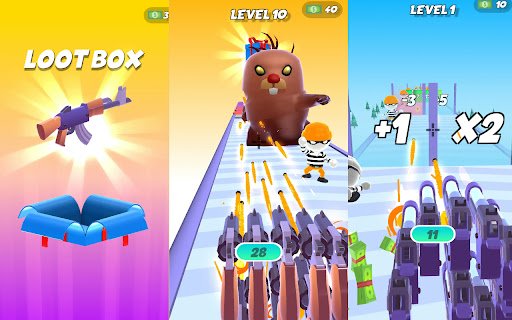 Gun Fest Tiktok Game  from Chrome web store to be run with OffiDocs Chromium online