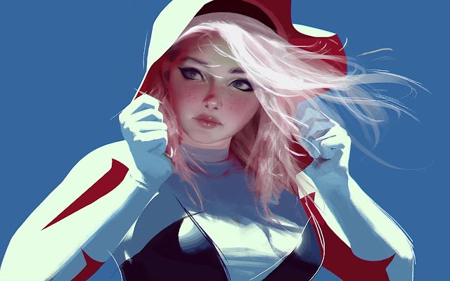 Gwen Stacy Art Full HD từ cửa hàng Chrome trực tuyến sẽ được chạy với OffiDocs Chromium trực tuyến