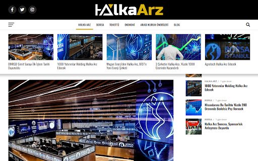 HALKA ARZ HABER  from Chrome web store to be run with OffiDocs Chromium online