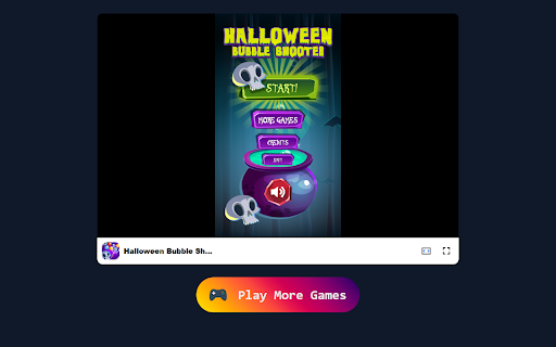Halloween Bubble Shooter Game in Browser Free  Offline available  from Chrome web store to be run with OffiDocs Chromium online