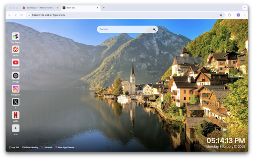 Hallstatt Austria  from Chrome web store to be run with OffiDocs Chromium online