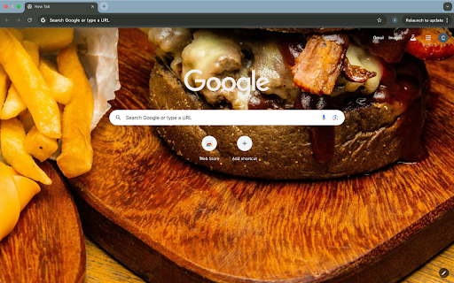 hamburger and fries  from Chrome web store to be run with OffiDocs Chromium online