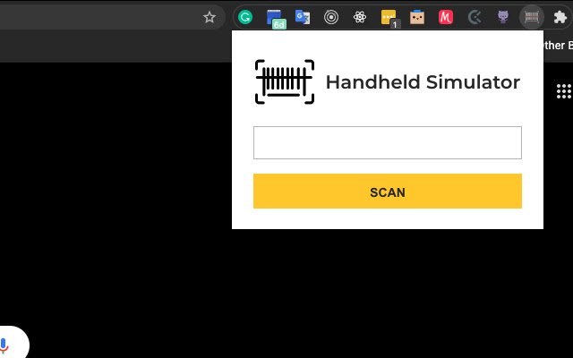 Handheld Simulator  from Chrome web store to be run with OffiDocs Chromium online