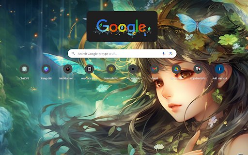 Hanime.Fan of the girl in the green forest  from Chrome web store to be run with OffiDocs Chromium online