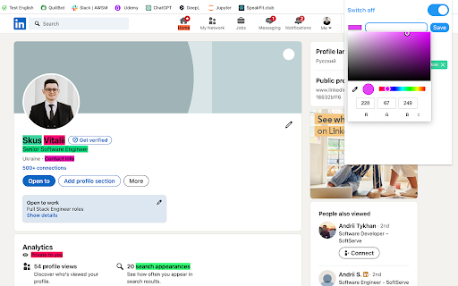 Hans Highlight  from Chrome web store to be run with OffiDocs Chromium online