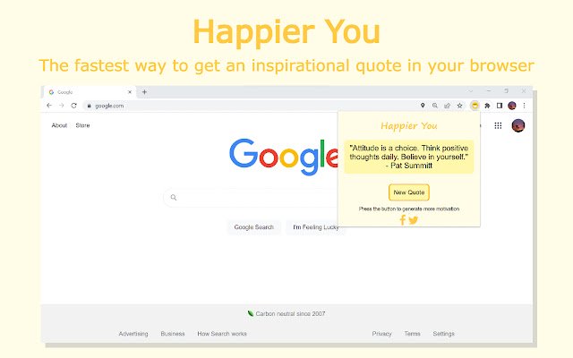 Happier You de Chrome web store para ejecutarse con OffiDocs Chromium en línea