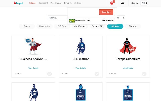 Happiworks  from Chrome web store to be run with OffiDocs Chromium online