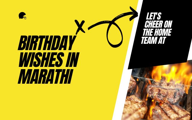 Desejos de feliz aniversário em Marathi da loja virtual do Chrome serão executados com o OffiDocs Chromium online