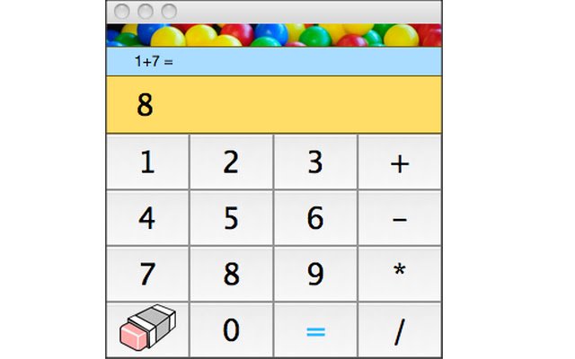 Happy Calculator  from Chrome web store to be run with OffiDocs Chromium online