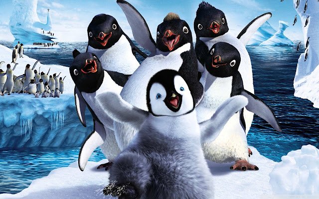 Happy Feet із веб-магазину Chrome, який можна запускати за допомогою OffiDocs Chromium онлайн