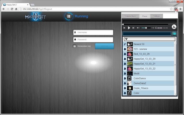 HappyGet 2 per QTS 4 dal negozio web Chrome da eseguire con OffiDocs Chromium online
