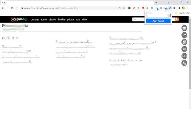 شاد lacuerda از فروشگاه وب کروم که با OffiDocs Chromium به صورت آنلاین اجرا می شود