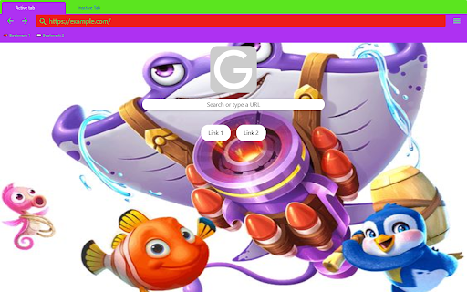 Happy shark friend  from Chrome web store to be run with OffiDocs Chromium online