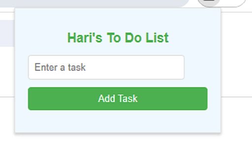 Haris To Do List  from Chrome web store to be run with OffiDocs Chromium online