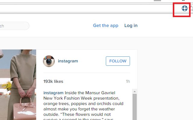 Harpoon pour Instagram de la boutique en ligne Chrome doit être exécuté avec OffiDocs Chromium en ligne