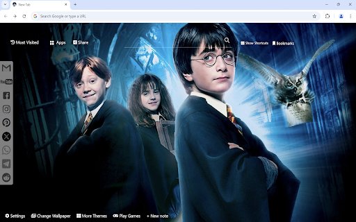 Harry Potter Wallpaper  from Chrome web store to be run with OffiDocs Chromium online