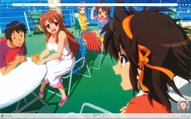 Chrome web mağazasından Haruhi Suzumiya 3 1600x900, OffiDocs Chromium çevrimiçi ile çalıştırılacak