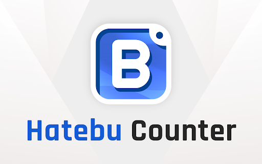 Hatebu Counter  from Chrome web store to be run with OffiDocs Chromium online