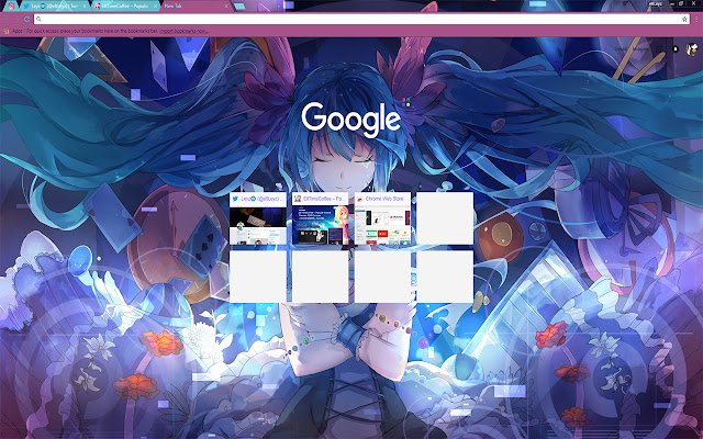 初音、Chrome ウェブストアからピエロのお気に入りマスク 2018 を受け入れ、OffiDocs Chromium オンラインで実行される