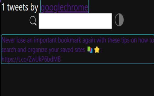 Have I bookmarked their tweet?  from Chrome web store to be run with OffiDocs Chromium online