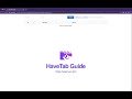HaveTab  from Chrome web store to be run with OffiDocs Chromium online