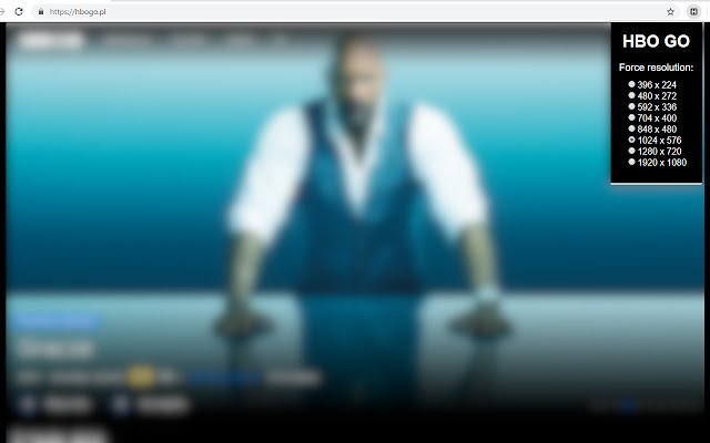 HBO GO Quality Enforcer  from Chrome web store to be run with OffiDocs Chromium online
