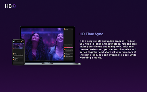 HBO Watch Party  from Chrome web store to be run with OffiDocs Chromium online