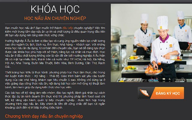 Học Nấu Ăn Á Âu  from Chrome web store to be run with OffiDocs Chromium online Học Nấu Ăn Á Âu  from Chrome web store to be run with OffiDocs Chromium online