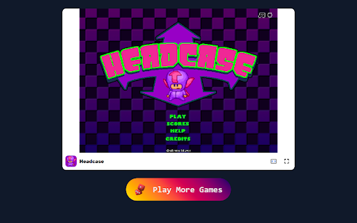 Headcase Game Navigate a Gravity Defying Superhero Adventure!  from Chrome web store to be run with OffiDocs Chromium online