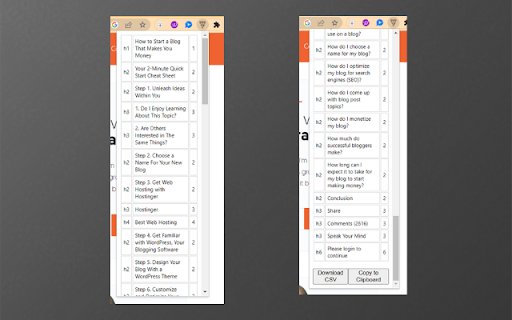 Header Scraper  from Chrome web store to be run with OffiDocs Chromium online