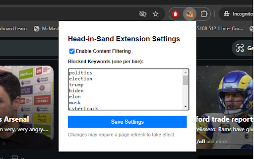 Head in Sand  from Chrome web store to be run with OffiDocs Chromium online Head in Sand  from Chrome web store to be run with OffiDocs Chromium online