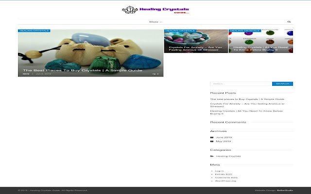 Healing Crystals  from Chrome web store to be run with OffiDocs Chromium online