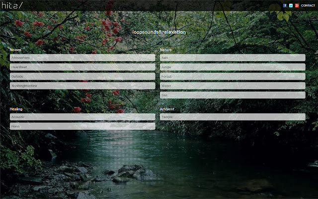 Healing Relaxation Sounds ｜ hita/ de la boutique en ligne Chrome à exécuter avec OffiDocs Chromium en ligne