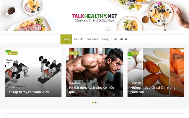 Health For You TalkhealthydotNET ze sklepu internetowego Chrome do uruchomienia z OffiDocs Chromium online