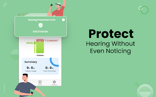HearSafe Hearing Protector  from Chrome web store to be run with OffiDocs Chromium online