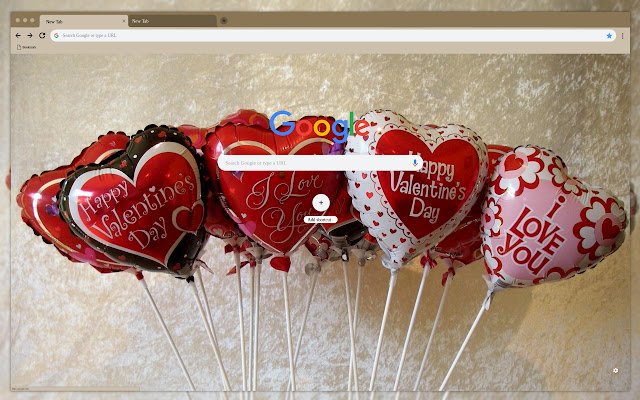 Шар-сердечко из интернет-магазина Chrome будет запускаться с помощью OffiDocs Chromium онлайн
