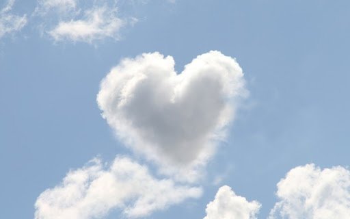 Heart cloud Theme  from Chrome web store to be run with OffiDocs Chromium online