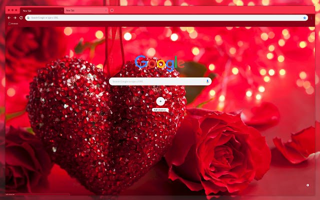 Wisiorek serce ze sklepu internetowego Chrome, który można uruchomić za pomocą OffiDocs Chromium online