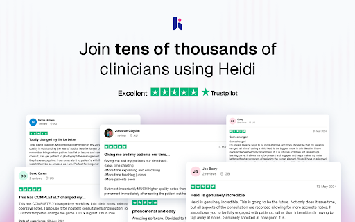 Heidi  from Chrome web store to be run with OffiDocs Chromium online
