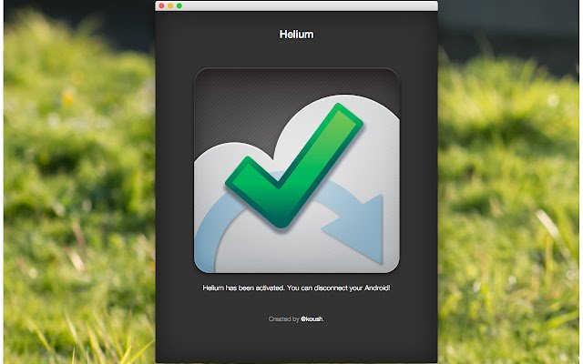 การสำรองข้อมูล Helium จาก Chrome เว็บสโตร์ที่จะรันด้วย OffiDocs Chromium ออนไลน์