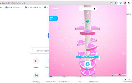 Helix Fruit Jump Arcade Game  from Chrome web store to be run with OffiDocs Chromium online