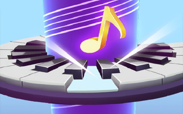 Helix Jump Piano mula sa Chrome web store na tatakbo sa OffiDocs Chromium online