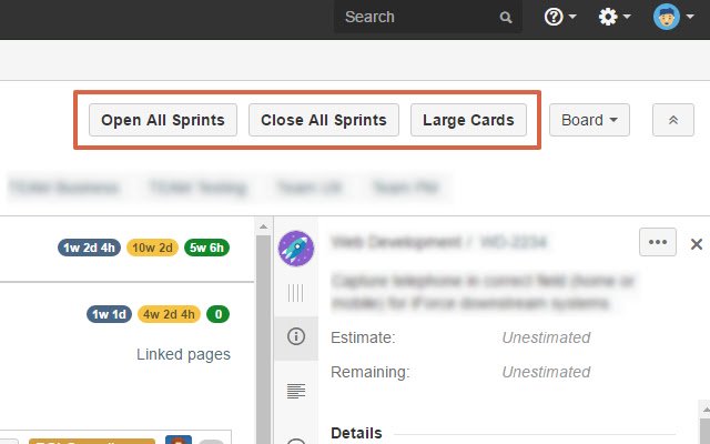 Helper for JIRA  from Chrome web store to be run with OffiDocs Chromium online