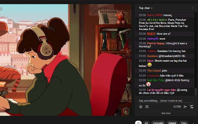 HelvticaChat for Youtube  from Chrome web store to be run with OffiDocs Chromium online