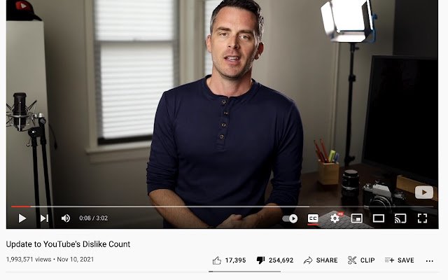 Henrys Dislike Buttonator  from Chrome web store to be run with OffiDocs Chromium online
